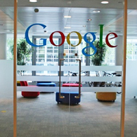 <strong>Google London office</strong><p>Office clearance<br />Furniture storage<br />International office move</p>
